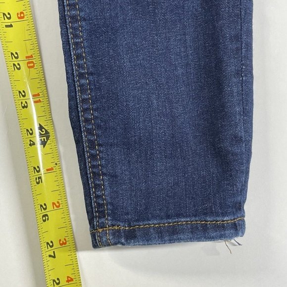 Free People Women's 26 Skinny Jeans Blue Dark Wash Distressed 61855-16515125 - Picture 11 of 11